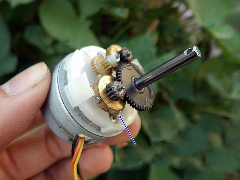 Микро точность Шаговый двигатель редуктор 35by все металлические двухфазной