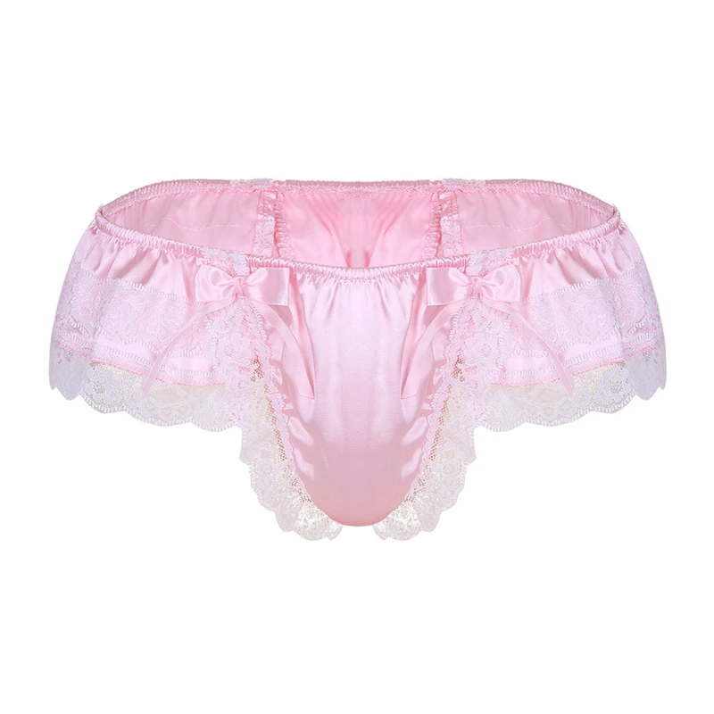 Мужское нижнее белье ракушки блестящее атласное многослойная Цветочная