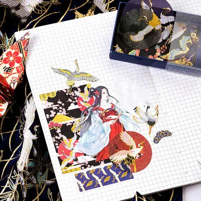 Горячая штамповка домашних животных наклейки в коробках и коллекции ветра серии