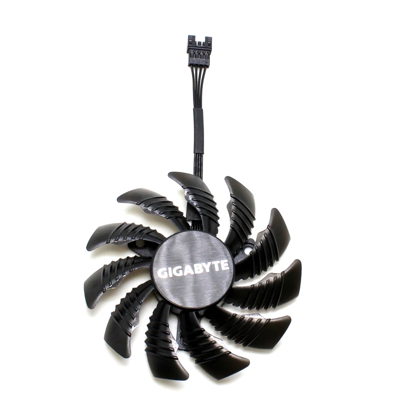 Вентилятор охлаждения 75 мм T128010SU PLD08010S12H для GIGABYTE A0RUS GTX1070 Ti 1080Ti G1 GAMING GV N98T GTX980