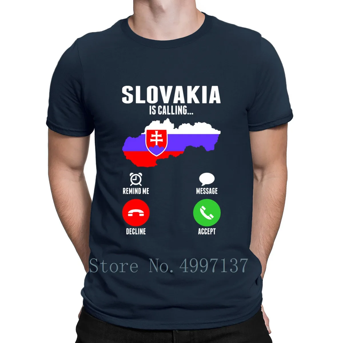 Мужская свободная футболка с принтом летняя Базовая в европейском стиле Voice Is Call