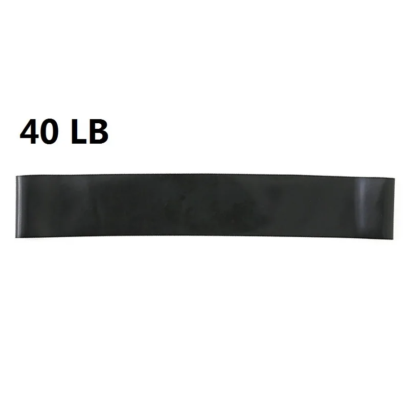 500x50x1.1MM Black Резистивные резинки для тренировки десен оборудование для тренажерного зала петли латексные Йога прочность тренировочный спортивный резинки эспандер - Цвет: 500x50x1.1MM Black