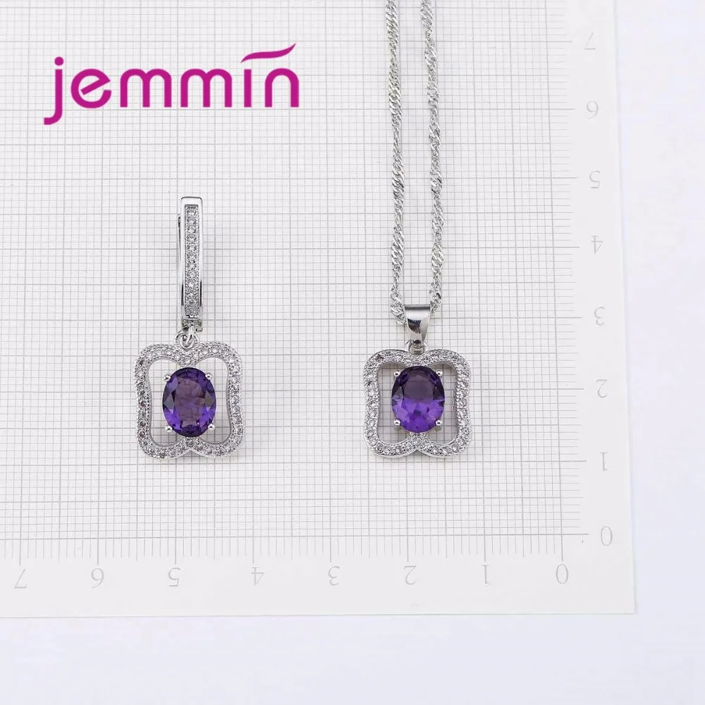 Женский комплект из колье и серёг серебра 925 пробы|jewelry sets|set brandset for women |