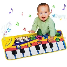 Детский музыкальный коврик для фортепианной клавиатуры ковер