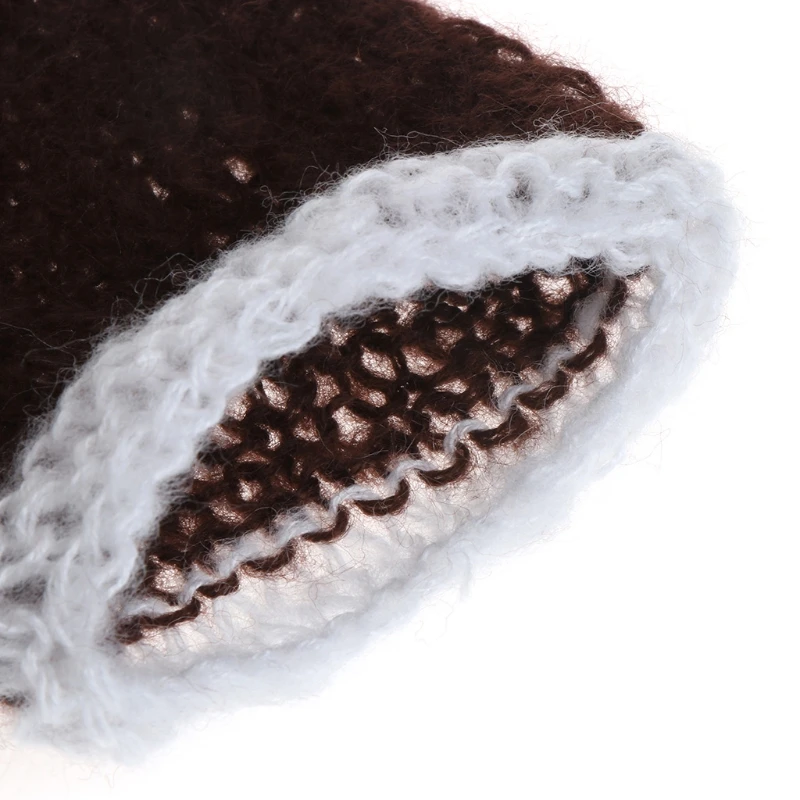 

Soft Mohair Newborn Photography Props Costumes Ear Bear Hat+Pants 2pcs Set