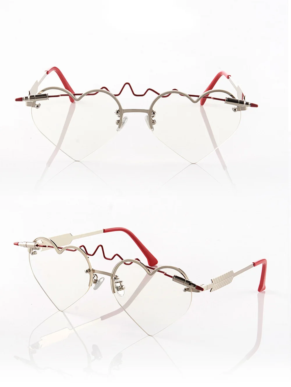 Gafas Модные женские солнцезащитные очки Брендовые дизайнерские Роскошные Винтажные Солнцезащитные очки в форме сердца женские очки распродажа-продавец