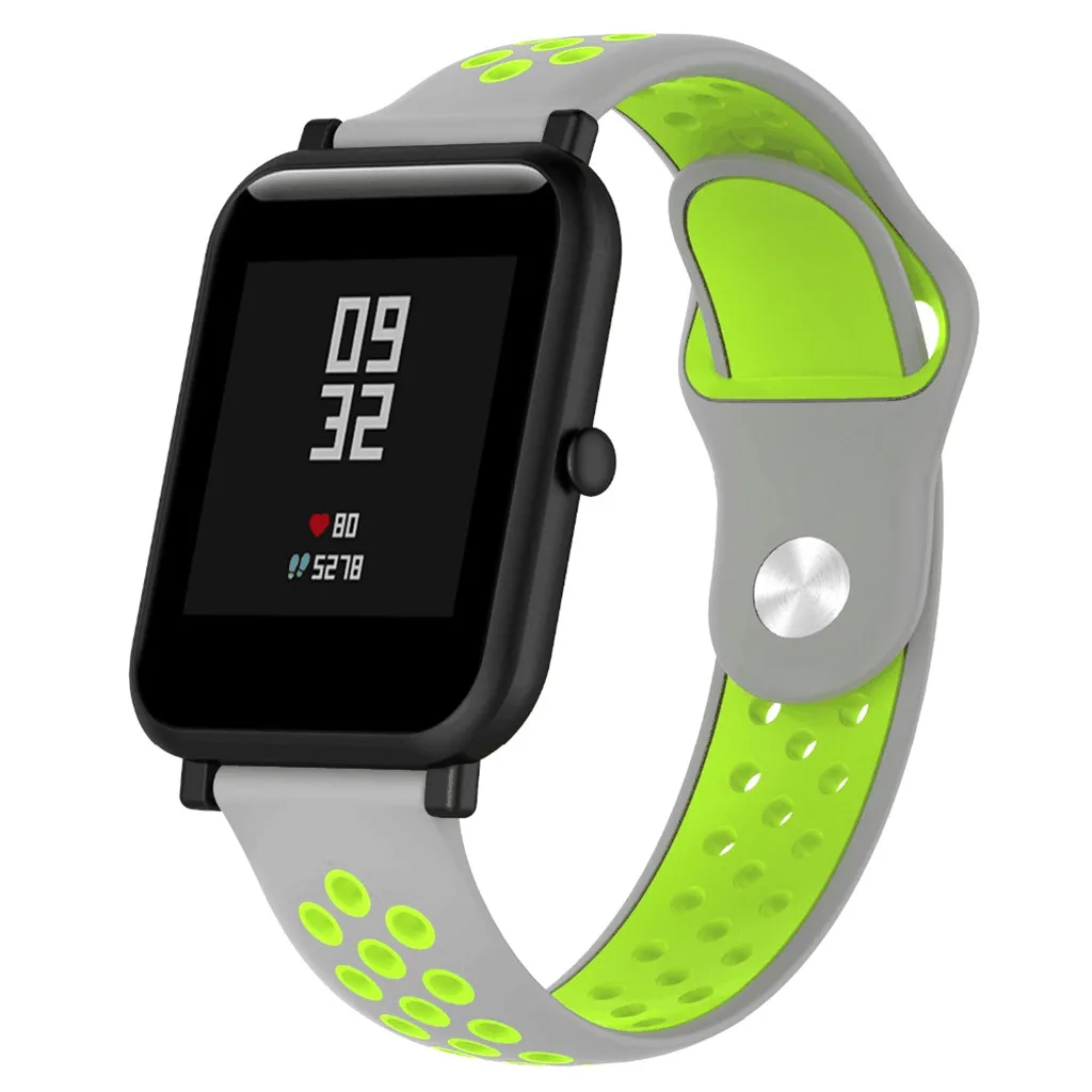 Браслет на запястье для Huami Amazfit Bip Youth Lite Смарт-часы легкий заменить для мужчин t Band Роскошные для женщин мужчин проветривать 19Je21
