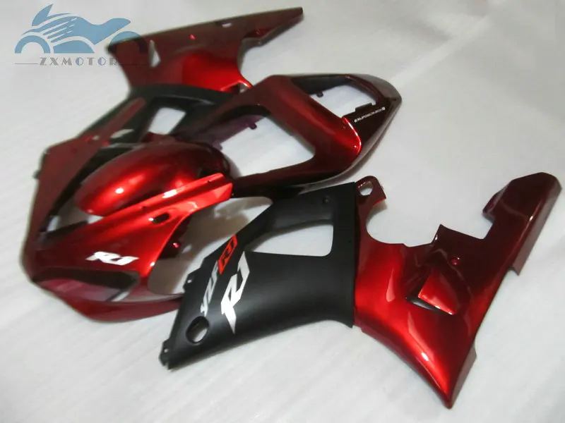 Обновленный комплект обтекателей пригодный для YAMAHA YZF R1 2000 2001 YZFR1 00 01 АБС пластик