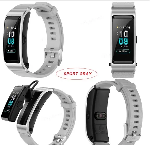 huawei TalkBand B5 Talk Band Bluetooth умный Браслет носимые спортивные Напульсники сенсорный AMOLED экран вызов наушники группа
