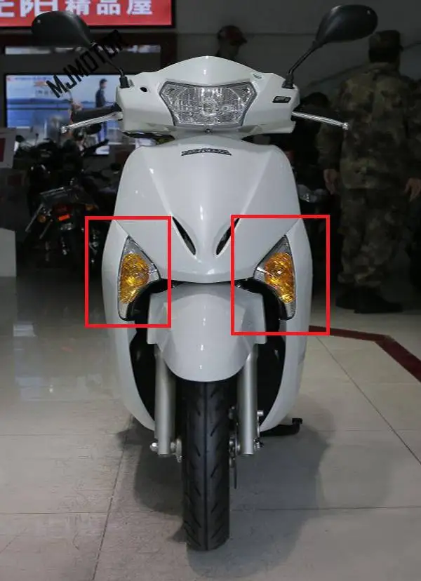 LEAD110 поворотный одиночный светильник в сборе. Китайский скутер QJ Keeway Honda запчасти