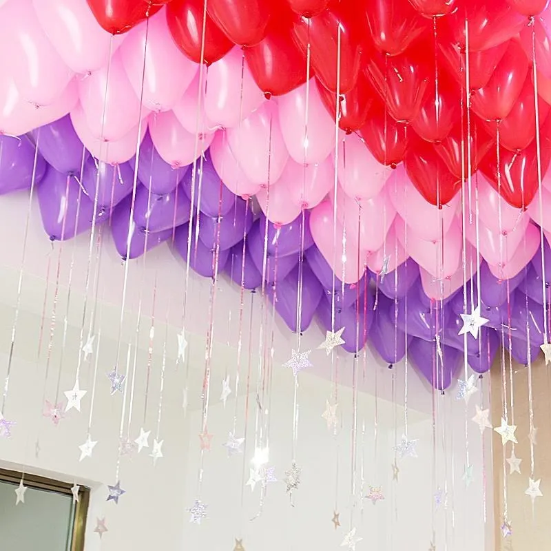 100 точек шар крепления клея прикрепить воздушные шары к потолку или стене