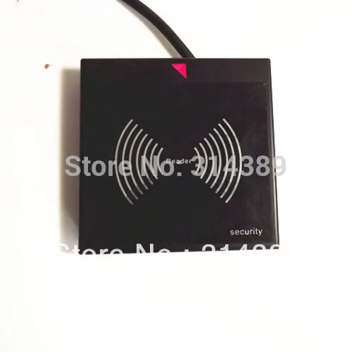 

13.56Mhz,wiegand26 dual Led 9V 12V epoxy packaged RF contactless Mifare1 IC card KO Knock out boxREADER