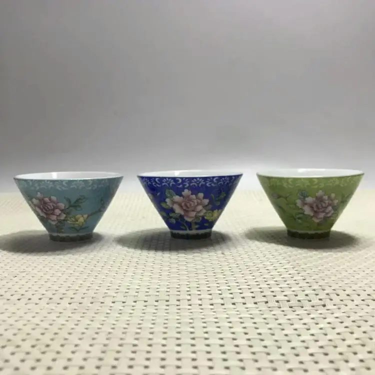 Многолетний эмалевый цветок Kangxi цветущая миска из шести античных коллекций | Дом
