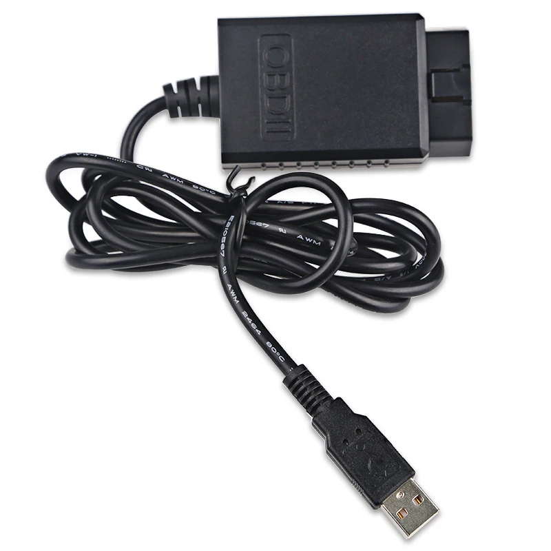 Urbanroad Авто диагностический инструмент сканирования ELM 327 USB Пластик версия V1.5 ELM327 Интерфейс USB OBD2/OBDII CAN-сканер шины для легковых автомобилей