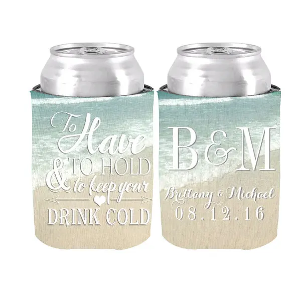 Уникальная свадьба чтобы удерживать бутылку для напитков охлаждающая
