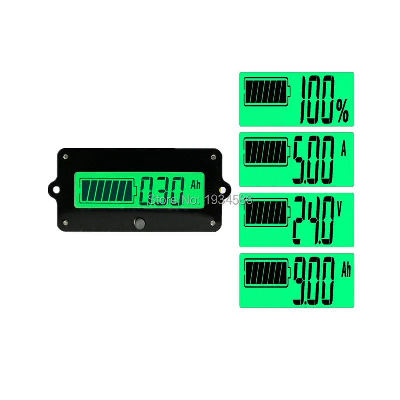 Кулометр с ЖК дисплеем 8 80 В 50 А 600 Ач|modules tester|module lcdmodule battery |