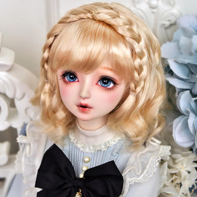 Cateleya bjd парик куклы Супер Мягкий Шелковый стиль волос 5 цветов на выбор 1/3 1/4 1/6