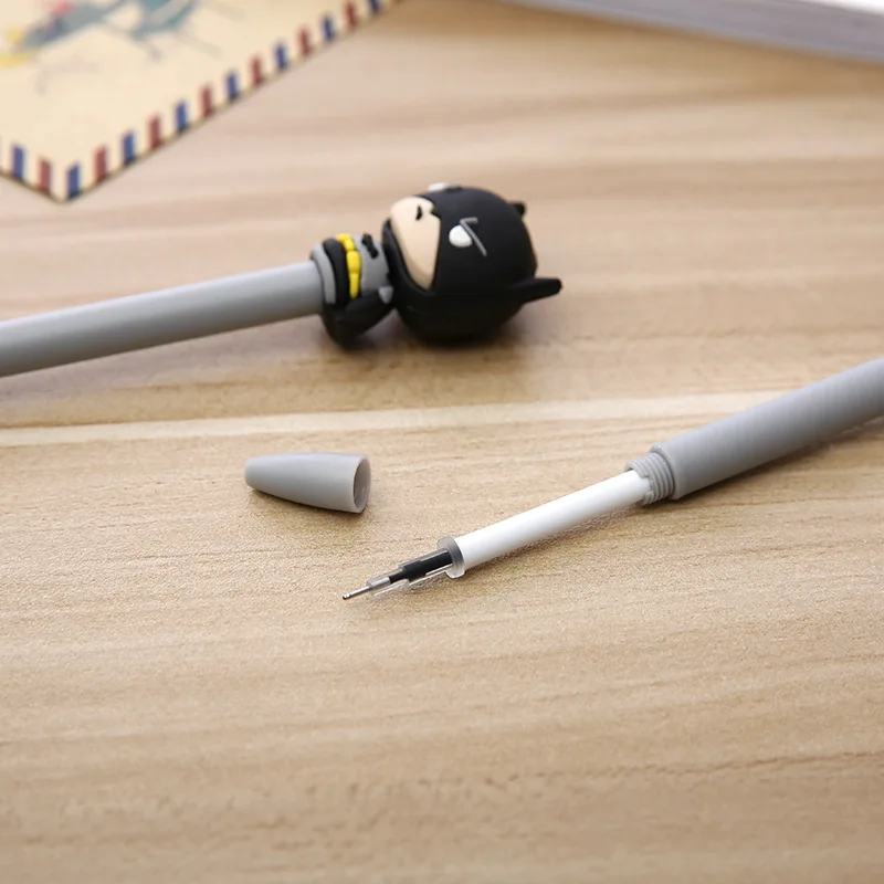 36 шт./лот Новинка супер герой Бэтмен/монстр/Микки/Ручка гелевая с медведем