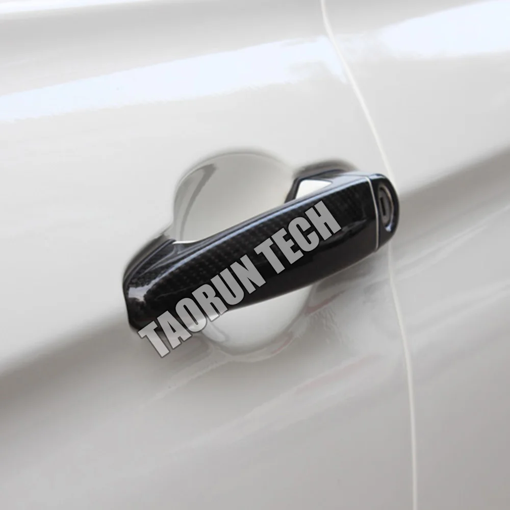 Наружная крышка дверной ручки из углеродного волокна для BMW F32 F33 F36 420 428 435 440