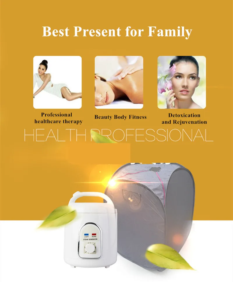 Набор саун включая генераторную палатку и трубки инфракрасный кислородный