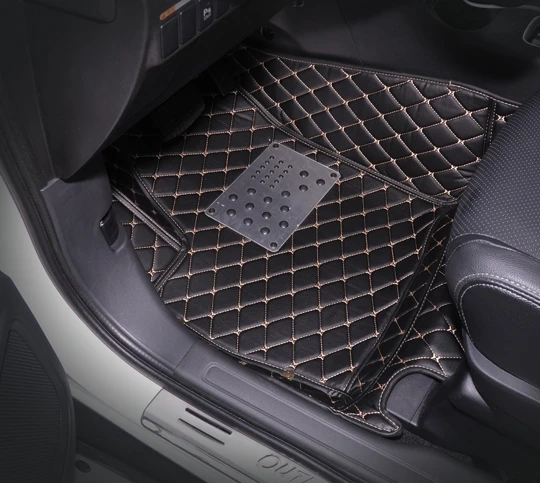 Высокое качество! Специальные коврики для Mitsubishi Outlander на 7 мест 2018 2013 Нескользящие