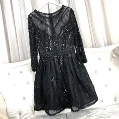 black Cakucool/новое черное платье с жемчужинами и бусинами; кружевное Сетчатое короткое платье с длинными рукавами; роскошное бальное платье; милые вечерние элегантные платья Vestido - Цвет: black