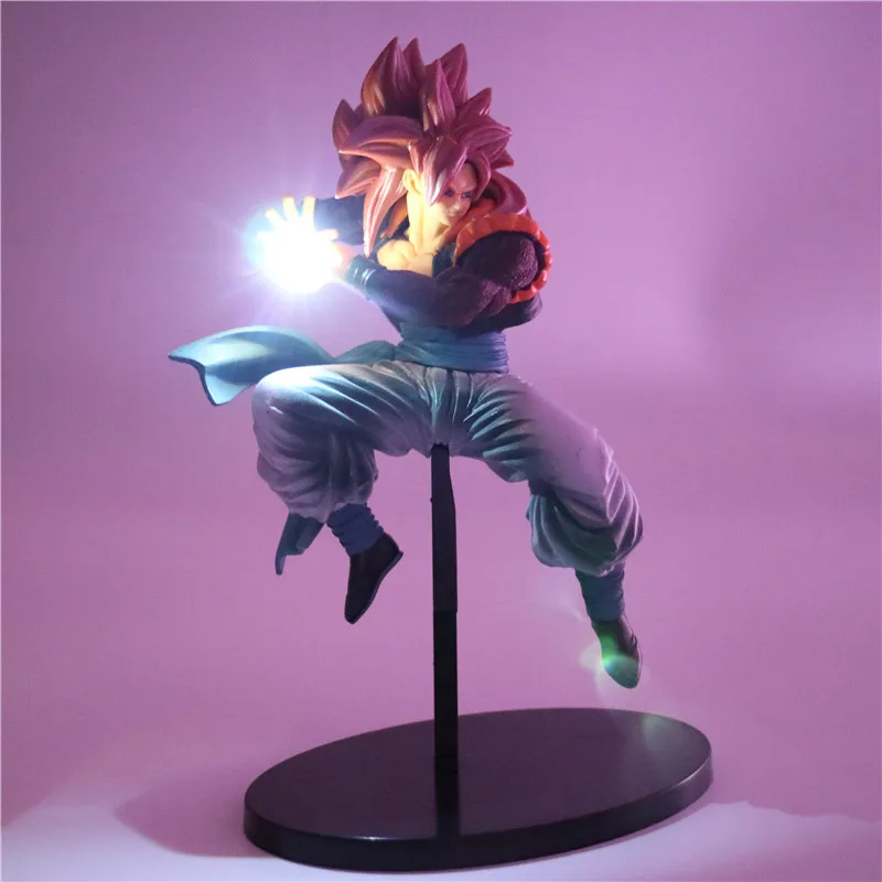Dragon Ball Z экшн-фигурки ночной Светильник Gogeta Super Saiyan Power аниме и Goku Vegeta Fusion модель