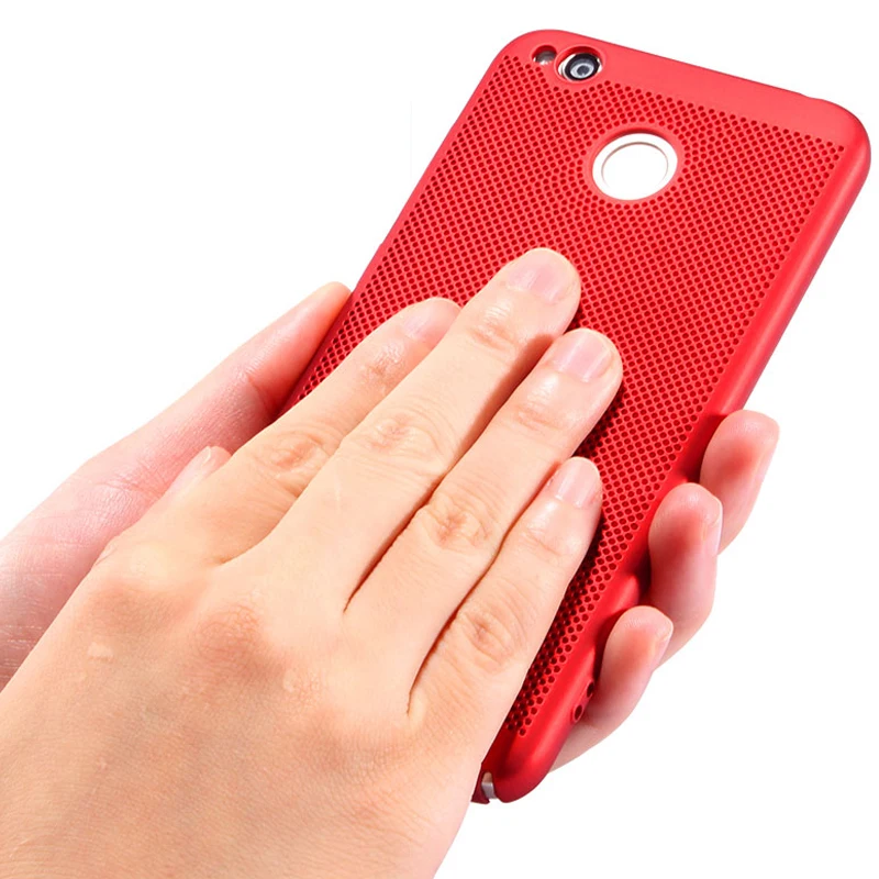 KaiNuEn luxury hard plastic radiating phone back coque cover case for XiaoMi Redmi 4X pro 4 x redmi4x Thin Unique Thermal Design |