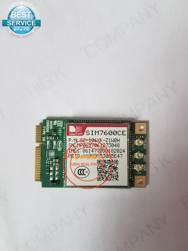 JINYUSHI для SIM7600CE Mini Pcie без слота SIM карты 100% новый и оригинальный cat4 LTE TDD/HSPA +/LTE