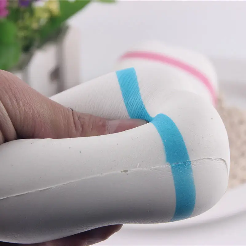 Милые зубы мягкие сжимаемые кавайные медленно поднимающиеся поролоновые зубные