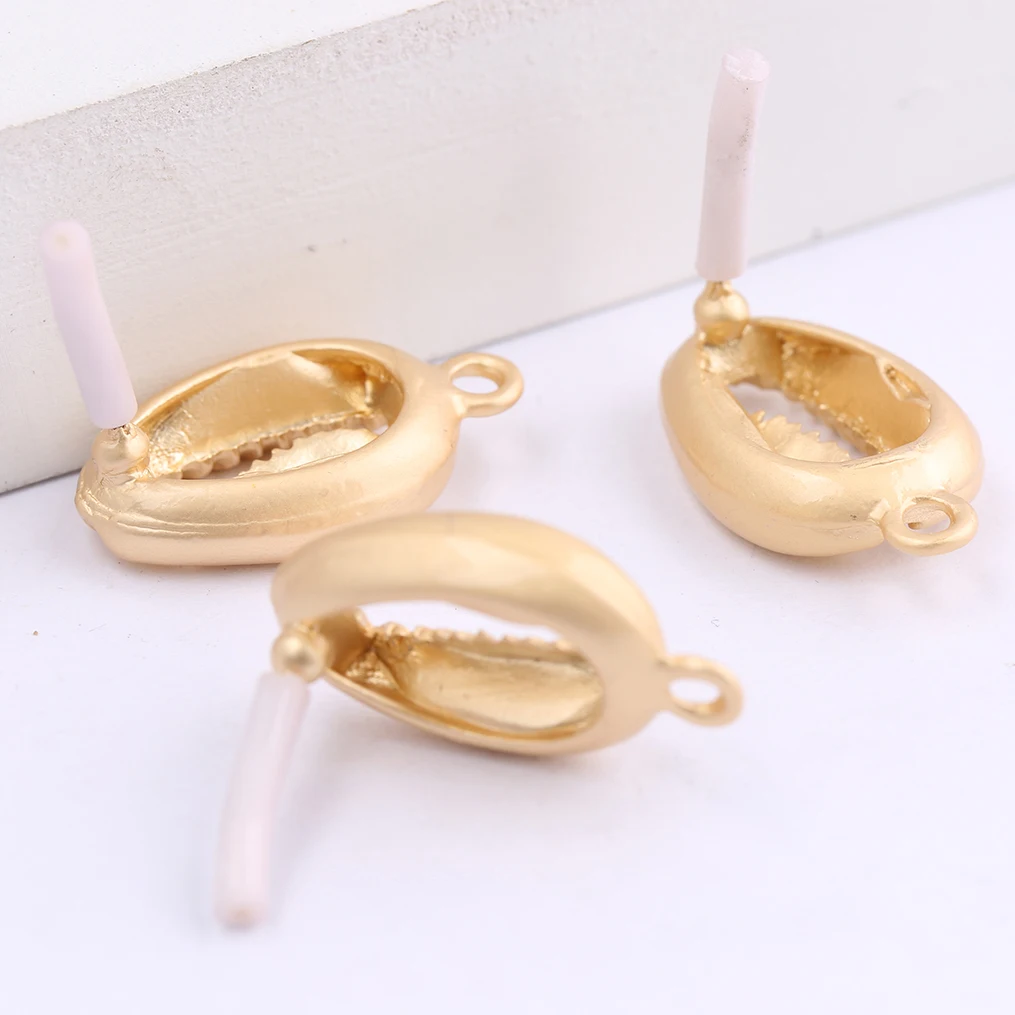 Onwear 6 шт крючок из цинкового сплава Форма Золотые серьги Разъемы diy броши для