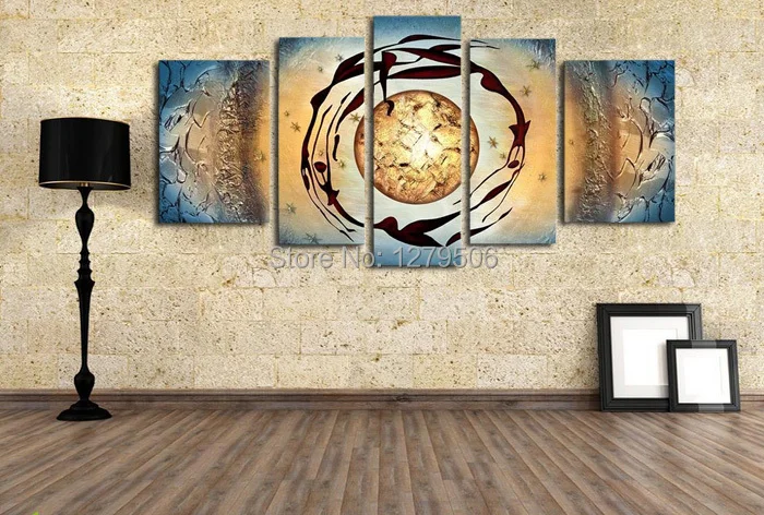 Картина маслом на холсте ручной работы настенное искусство домашний декор для