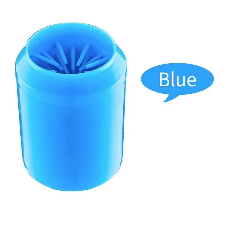 Щетка для мытья лап и собак Мягкая силиконовая щетина инструмент быстрой очистки