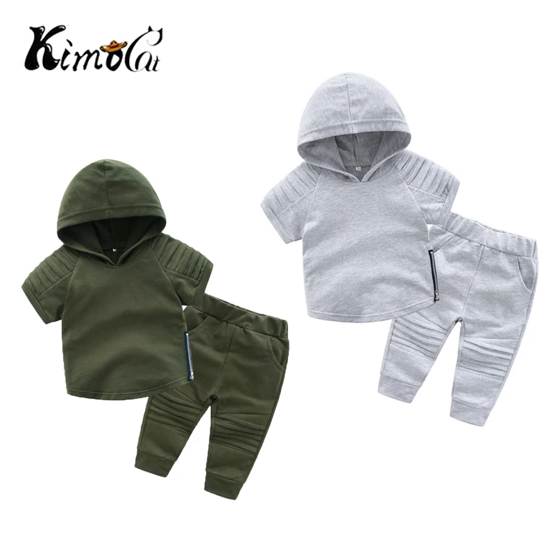 Kimocat/Детская толстовка с капюшоном одежда для мальчиков хлопковый костюм