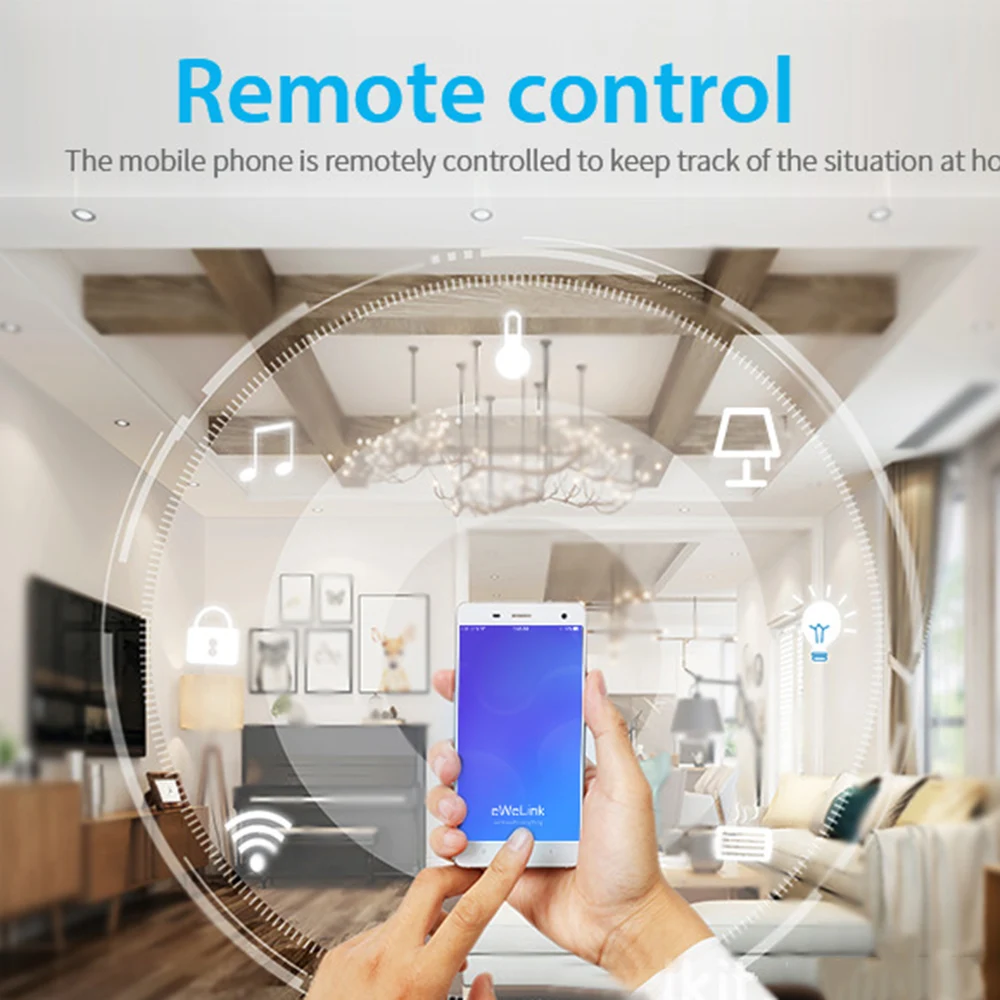 Умная розетка Wifi умная ЕС eWeLink работает с Alexa Google Home Mini IFTTT Smart Homekit automation |