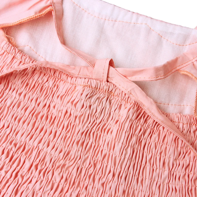 Детский комбинезон из хлопка с кружевом и оборками | Мать ребенок