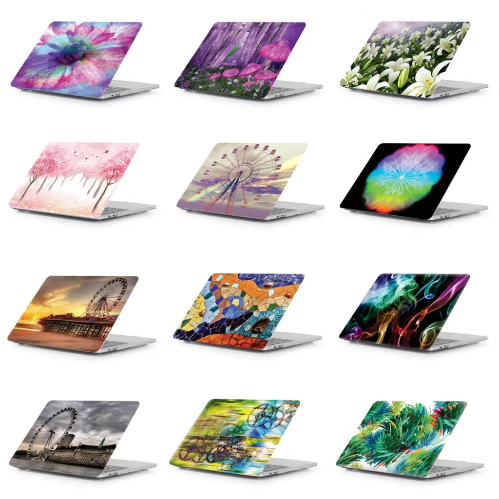 Жесткий чехол для ноутбука с креативным рисунком Macbook New Pro 13 15 Touch bar Air 11 Retina 12