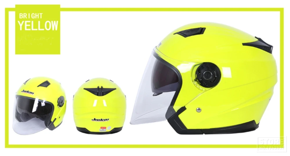 Мотоцикл Jiekai шлем Casco Мото шлем мотоциклетный шлем для мотокросса открытый шлем Ретро винтажный шлем