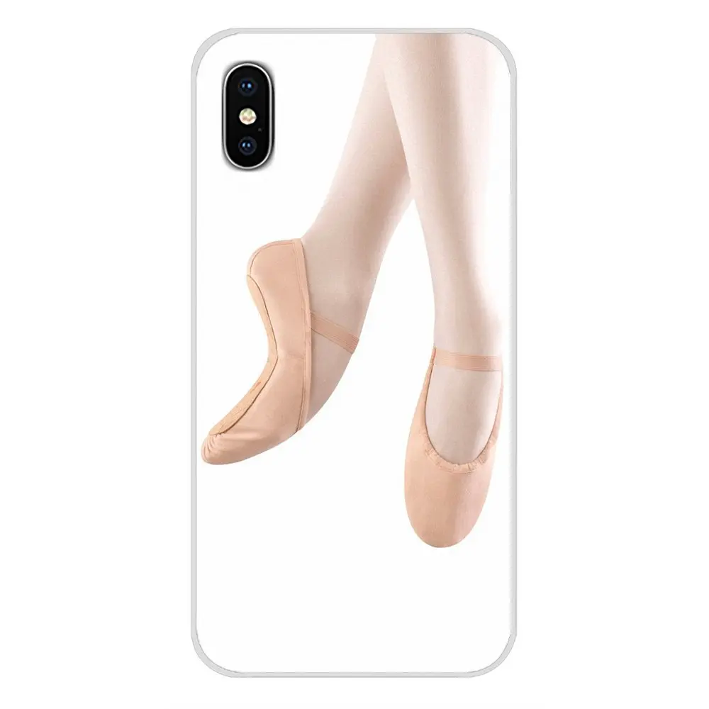 Балетные балетки для Samsung Galaxy A5 A6S A7 A8 A9S Star J4 J6 J7 J8 Prime Plus 2018 Прозрачный чехол из ТПУ |