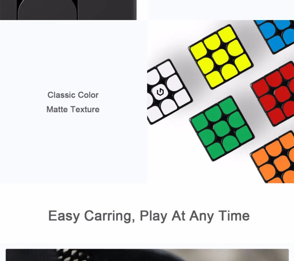 Xiaomi Mijia Giiker M3 Магнитный 3x3x3 куб живой цвет волшебный квадратный Головоломка Куб научное образование для детей и взрослых