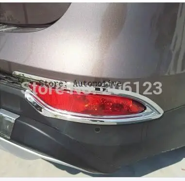 2013 2014 2015 2016 для Hyundai Santa Fe ix45 ABS хромированная лампа заднего противотуманного