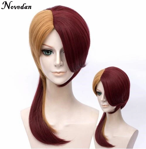 Wig4 Блестящий костюм для косплея Хаски но куни; цельнокроеный костюм в стиле аниме; костюм на Хэллоуин для женщин; костюм для подвижных игр - Цвет: Wig4