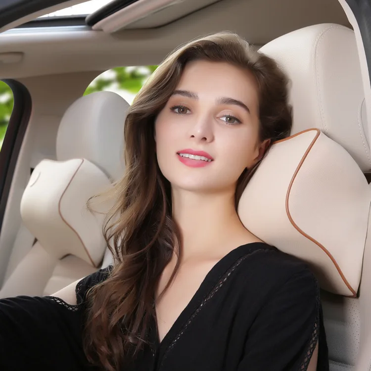 Высококачественная Автомобильная подушка для шеи с объемным эффектом памяти