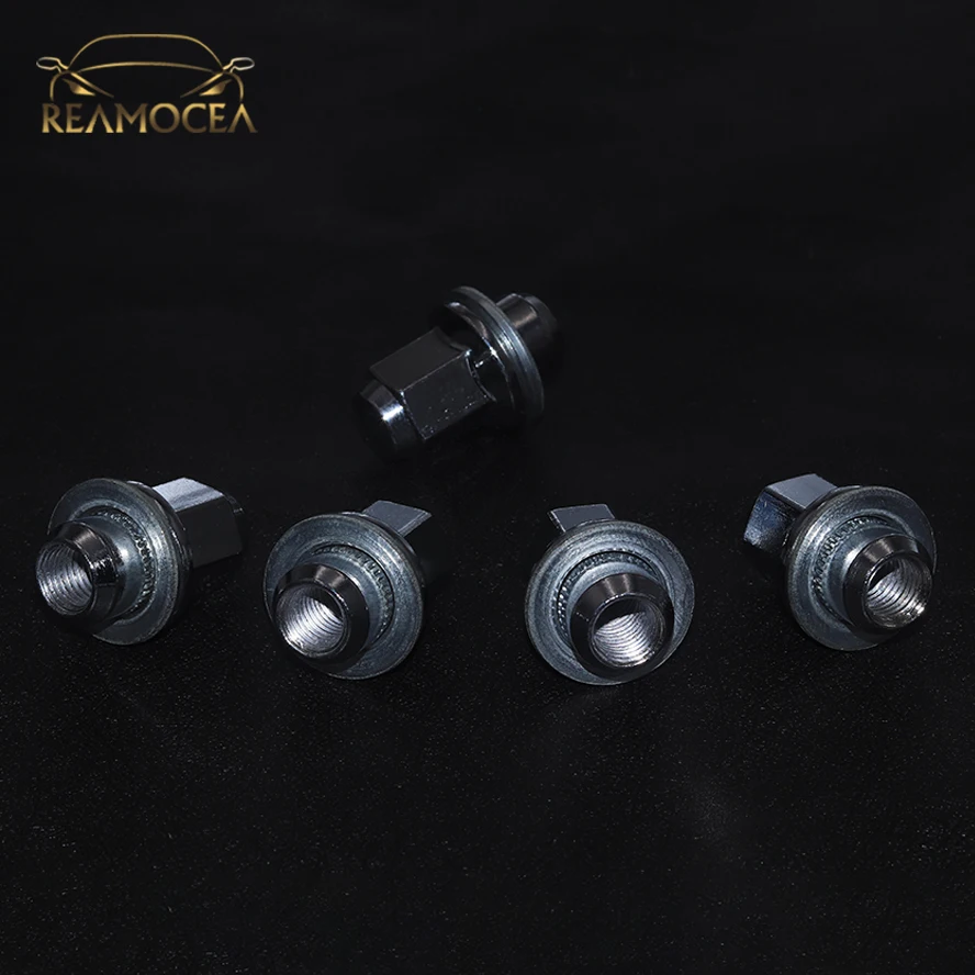 Reamocea 5 шт. C2C35294010 M12 x 1 стандартные металлические гайки для автомобильных колес Jaguar