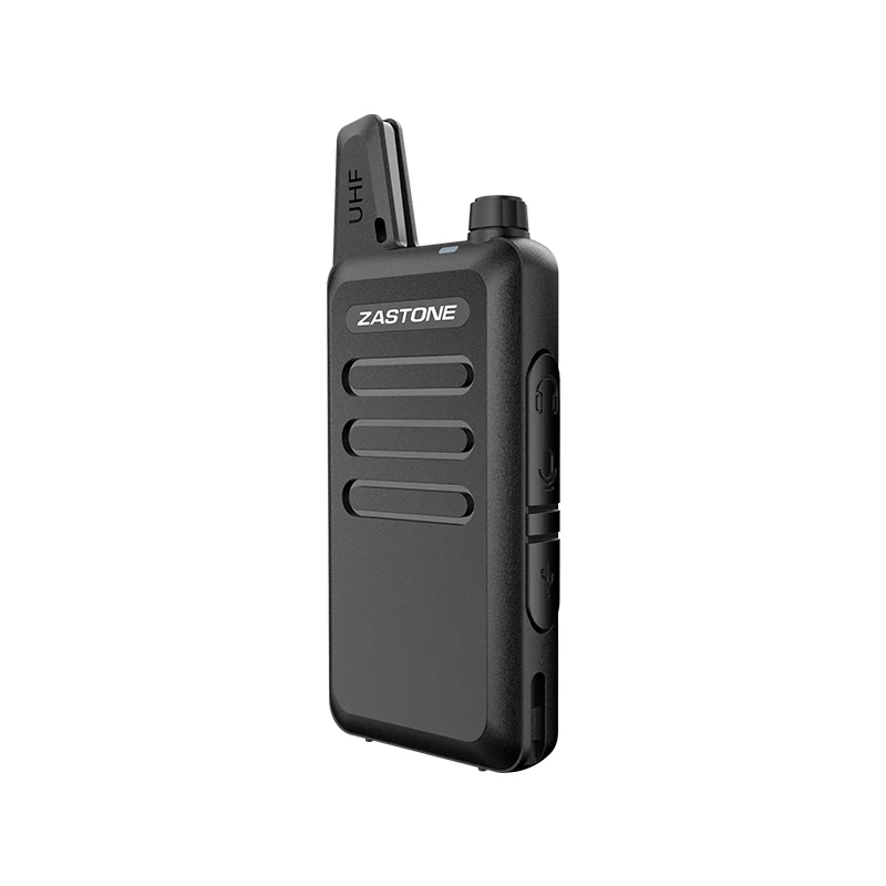 Zastone портативная рация, радиоприемник UHF 400-470 МГц, мини HF трансивер, двухсторонний радиоприемник для охоты