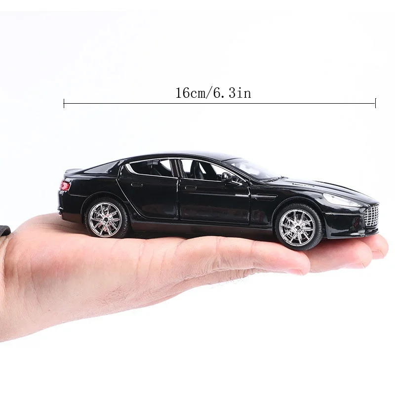 Модель машины из сплава под давлением Aston Martin 1/32 детские подарки со звуком