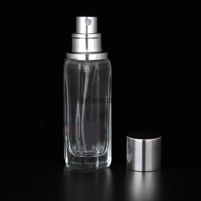 

50pcs 20CC Glass Perfume Atomizer 20ML Perfume Bottle Cosmetics Spray Bottles Empty Clear Parfum Packaging Bottle