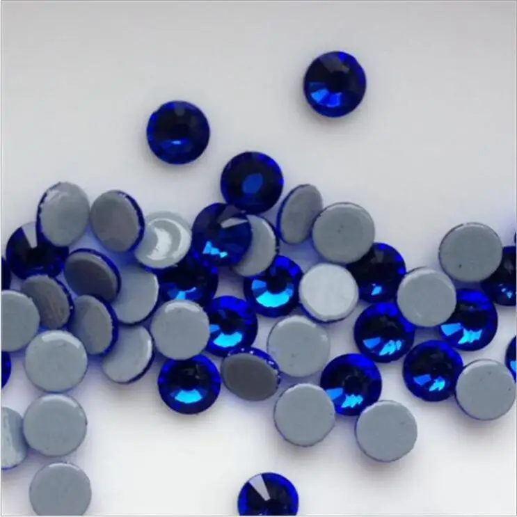 PEACE sapphire & AB Горячая фиксация Стразы покрытие Цвет Кристалл Стекло SS3 SS30 железо на