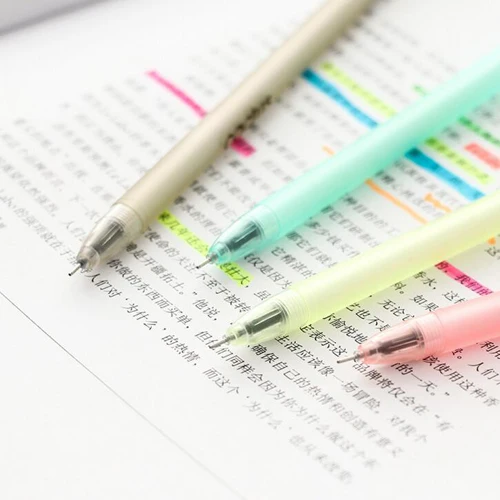 6 шт./лот Кактус Стиль гелевые чернила ролик кавайные ручки канцелярские