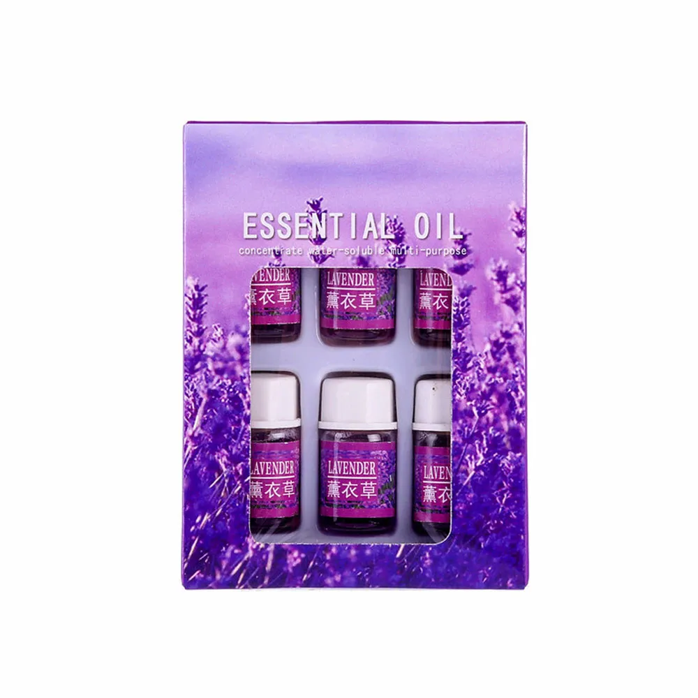 6 вкус 3 ML/Box живое растение Ароматические масло для душа спа-массаж ароматерапия эфирное масло питающий кожу Красота уход за кожей тела D